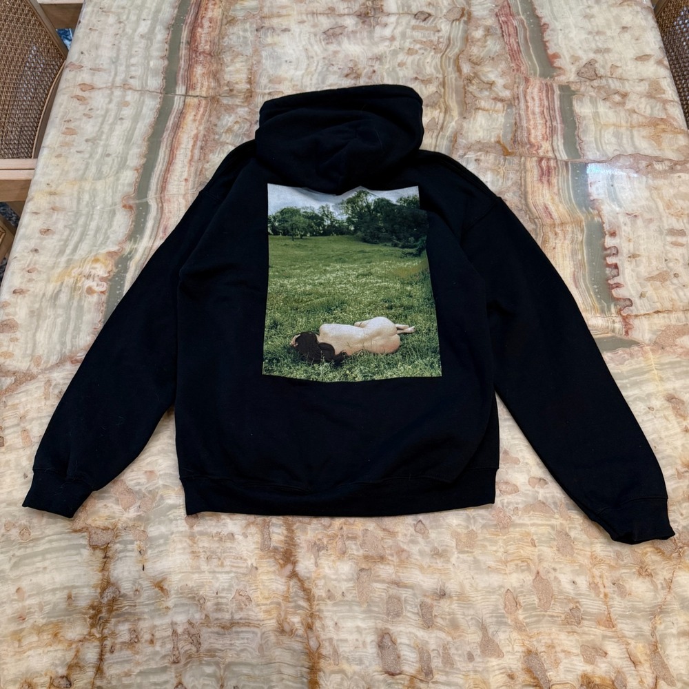 Deeper Well Unisex Pullover Hoodie Black Long Sleeve Kacey Musgraves Graphic M